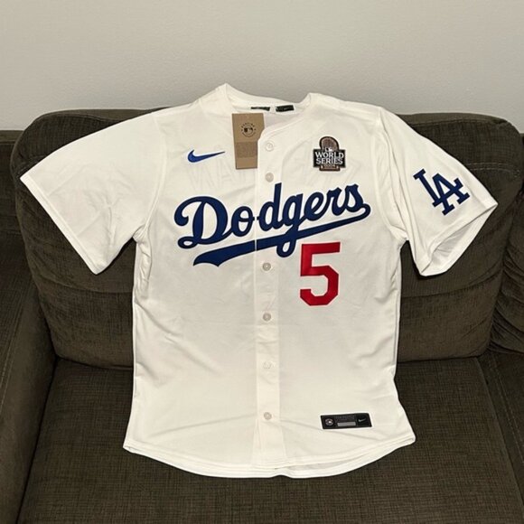 Nike Authentic LA Dodgers Freddie Freeman World Series 2024 Jersey - Picture 1 of 8